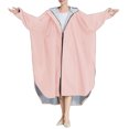 thumbnail image 1 of SHIXIAOO Poncho de Pluie pour Adultes Unisexe Long Imperméable Extérieur avec Capuche Matériau PU Léger à la Mode pour Cyclisme Randonnée Voyage Veste Décontractée pour Femmes Grande Taille Gilet Femme Veste à Capuche Automne, 1 of 5