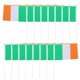 thumbnail image 1 of KALLORY 20Ud Handheld Ireland Flag Patriotic Decoration Polyester Durable, 1 of 6
