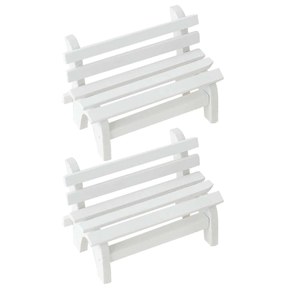 Synthetic Material Mini Chairs 2Set 3.93X2.75X2.16in