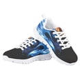 thumbnail image 2 of Chririnla Burning Flame Shoes for Kids Size 11.5 Comfortable Sneakers Boys Girls Lace Up Shoes Lightweight for Sports Athletic Running, 2 of 6