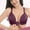 Purple, variant on Babysbule Bras for Women Women's Lace Comfortable Breathable Anti-exhaust Printing Non-Wired Bra