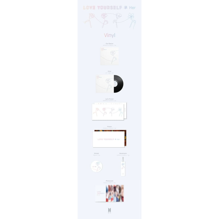 新品未開封レコード LOVE YOURSELF 承'Her' LP　Vinyl BTS - LOVE YOURSELF: Her[LP] - Amazon.com Music