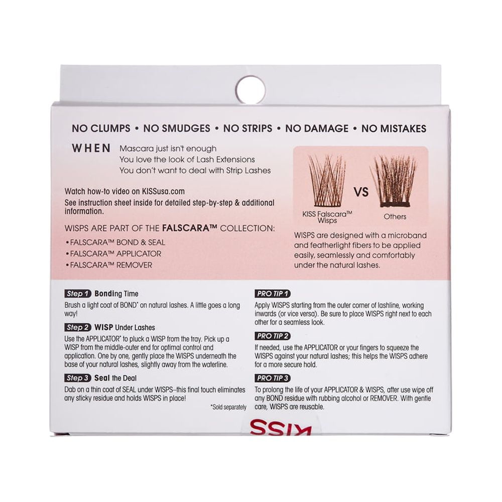 KISS Falscara Lashes, False Eyelashes -Lifting Wisps 01
