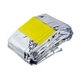 thumbnail image 2 of Emergency Survival Sleeping Bag Solar Thermal Camping Hiking Foil Pack 84x36 NIP, 2 of 3