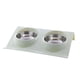 thumbnail image 1 of Ruifaya CQJJTKX Comedero elevado para perros, cuenco para perros y gatos, comedero doble elevado para mascotas, cuencos para perros y gatos, comedero doble para mascotas, con 2 cuencos de acero inox, 1 of 7