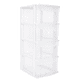 thumbnail image 1 of Cajonera de 4 niveles plástica Multiusos Cosmetiquera Organización, 1 of 5