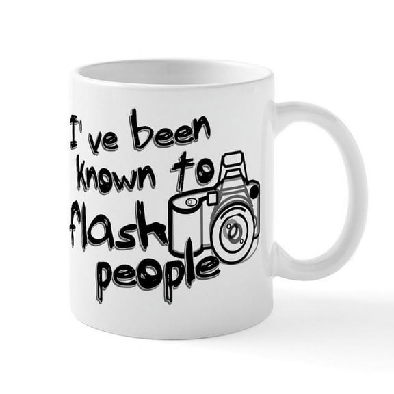 CafePress - Flash People Mug - 11 oz Ceramic Mug - Novelty Coffee Tea Cup
