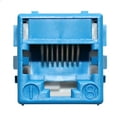 thumbnail image 3 of Systimax Commscope MGS200Bh-B1K-318  CAT5E Keystone Rj45 Jack, Blue (10 Pack), 3 of 4