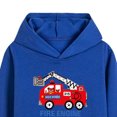 thumbnail image 5 of Linfrsh Toddler Baby Boy Clothes Outfits Fall Winter Hoodie Sweatshirt + Elastic Waist Pants Set Little Kids 2pcs Gifts, 5 of 5