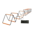 thumbnail image 2 of TTETTZ Agility Ladder Agility Training Equipment Outdoor Sports Easily Set up Flexible Balance Folding Workout Home Gym Speed Ladder 20 Grids, 2 of 9
