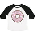 thumbnail image 3 of Inktastic Pink Donut, Doughnut, Glaze, Icing, Frosting Boys or Girls Toddler T-Shirt, 3 of 5