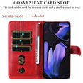 thumbnail image 4 of For Google Pixel 9a 6.3-inch Wallet Case for Women Men Multi-Card Slots Zipper Pocket Leather Phone Case,Red,For Pixel 9a, 4 of 7