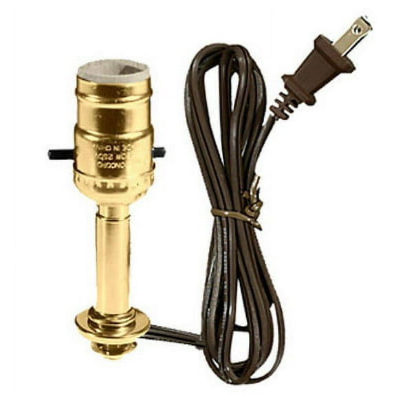 National Artcraft Flower Pot Lamp Kit Turns Ordinary Clay Pots Into Novel Lighting Accents (Pkg/2)