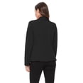 thumbnail image 3 of Women's Casual Long Sleeves Office Workwear Solid Blazer Jacket S-3XL, 3 of 5