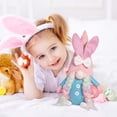 thumbnail image 6 of Moocorvic Easter Gnomes Decorations Bunny Plush Spring Easter Baskets Stuffed Animals Birthday Gifts Table Ornament Home Decor, 6 of 8