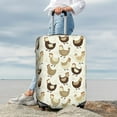 thumbnail image 7 of Gukieu Funny Chicken Print Suitcase Protective Cover, Elastic Zipper Buckle Suitcase Protective Cover, Suitable for Travel, Business Trip-Medium, 7 of 7