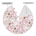 thumbnail image 2 of Picia Cute Rabbit Print Christmas Tree Skirt , Christmas Tree Skirt Ornaments for Merry Christmas Holiday Party Decorations Indoor Outdoor-48", 2 of 7