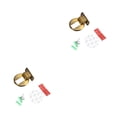 thumbnail image 1 of Speravity Tope de puerta componente modificado soporte anticolisión de tamaño pequeño soporte de tope de puerta accesorio de muebles de repuesto Amarillo 2piezas Speravity CBP491367, 1 of 6