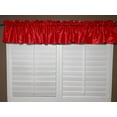 thumbnail image 2 of pintuck taffeta window valance 52 wide red, 2 of 3