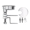 thumbnail image 1 of Barco Barco Cam Latch Accessory Cubierta de servicio pesado Hardware Hebilla Hebilla Marina Flush Tirando para naves marinas Cubierta de yates RV con llave, 1 of 8