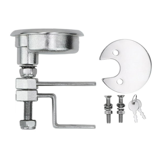 Barco Barco Cam Latch Accessory Cubierta de servicio pesado Hardware Hebilla Hebilla Marina Flush Tirando para naves marinas Cubierta de yates RV con llave