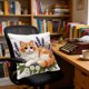thumbnail image 4 of Funda de almohada con efecto 3D | Bonita funda de almohada bordada, 100 % algodón, suave y cómoda, ideal para decorar el hogar, dormitorio, sala de estar, decoración con, 4 of 7