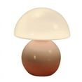 thumbnail image 1 of Mushroom Lamp Table Bedside Nightstand Lamp for Bedroom Cute Mini Mid Century Modern Lamp Dimmable Pink EU Plug, 1 of 6