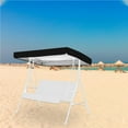 thumbnail image 4 of ZheElen Outdoor Swing Canopy Universal Scene Layout Solid Color Waterproof Swings Top Cover Furniture Accessory Ceiling Covers, 4 of 6