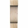 thumbnail image 2 of 5 1/2"W x 8"D x 20"H Newport Smooth Corbel, Douglas Fir, 2 of 9
