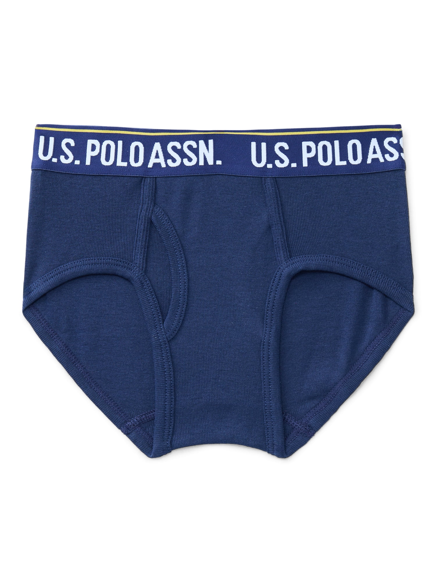U.S. Polo Assn. Boys Tagless Underwear Briefs, 5-Pack, Sizes S-XL