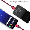 thumbnail image 3 of Rhythmlite 3 Packs (10ft) USB Type C 3.1 to USB 2.0 Charging Cable Connector Cord for Galaxy S9 S8 S8 Plus,LG G6 V30,Google Pixel 3/3 XL, 3 of 3