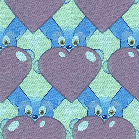 

Ahgly Company Indoor Square Patterned Blue Diamond Blue Area Rugs 5 Square