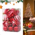 thumbnail image 1 of Bolas Navidad 29/20 Piezas Con Lazo Adornos Navideños Divertidas para Y Bodas, 1 of 9