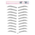 thumbnail image 1 of Eyebrow Sticker Portable Waterproof Hair-like Eyebrow Authentic Eyebrow Tattoo, 1 of 8