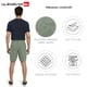 thumbnail image 3 of Shorts Híbridos para Hombre Quiksilver Sage Talla 34, 3 of 6
