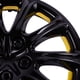 thumbnail image 4 of Tapones Polveras Optimus Rin 13 Negro Brillante Con Amarillo negro, 4 of 6