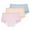 Pink/Skin/Sky Blue, variant on Xmarks 3 Pack Teen Girls Period Underwear Menstrual Period Panties Leak-Proof Cotton Protective Briefs Mid Rise Briefs Panties, M-XL