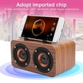 thumbnail image 4 of Altavoz, Altavoz de Escritorio, reproductor de Música, Inalámbrico Portátil de Madera para Computadora, Para PC, Para Teléfono Móvil,, 4 of 7