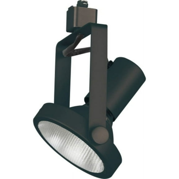 Volume Lighting V2777 Line Voltage And Track 10" Tall Track Head - Black