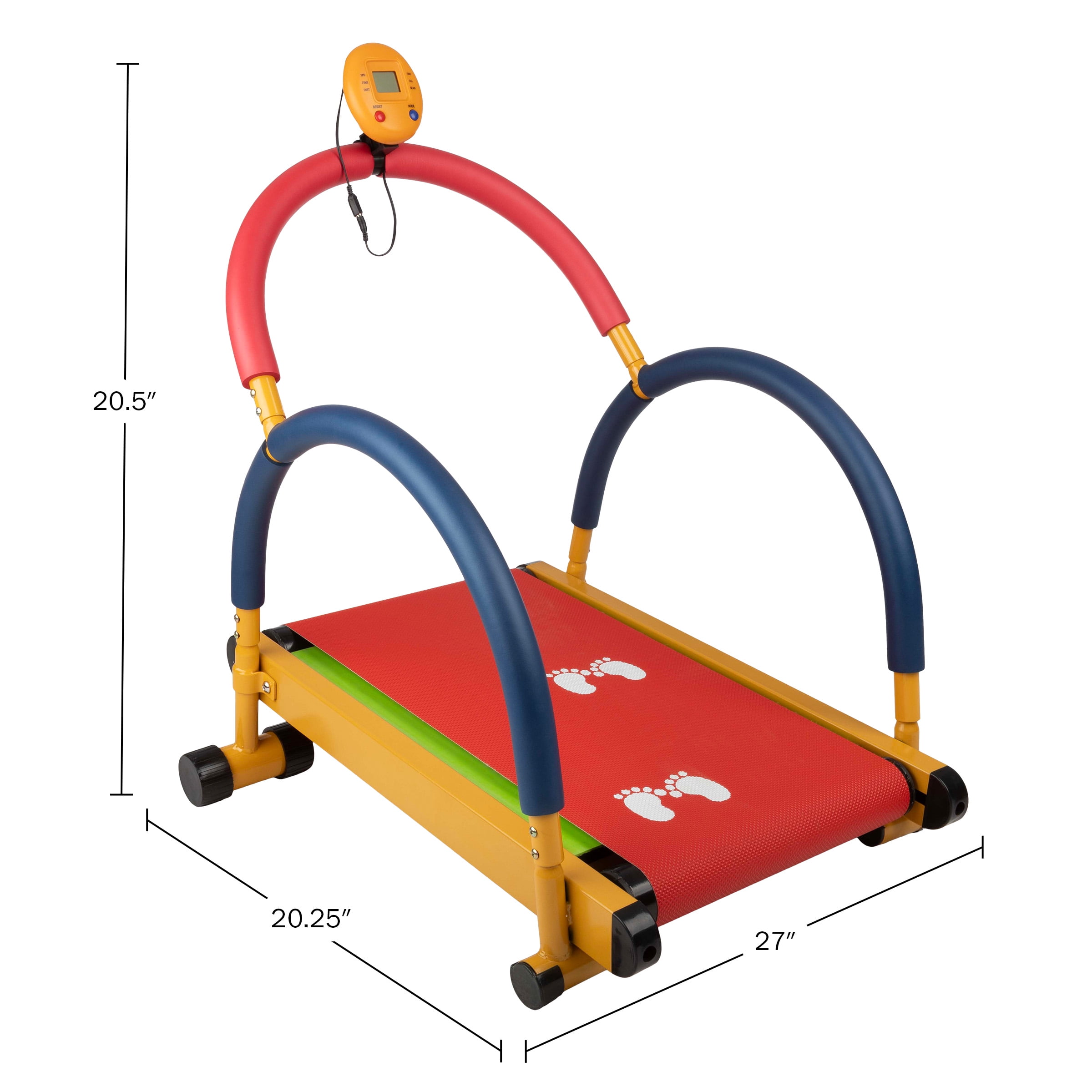 Hey Play Manual Kids Walking Exercise Treadmill