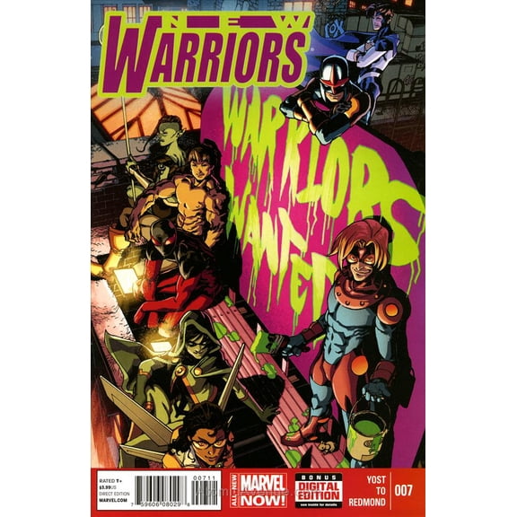 New Warriors (5th Series) #7 VF ; Marvel Comic Book