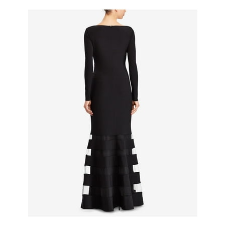 ralph lauren evening gowns long sleeve