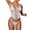 White, variant on HUAXUN High Waisted Underwire Bikini Sets Vintage Halter Swimwear Bikini Cover Up Adjustable Spaghetti Straps Bathing Suit 2026 2 Piece Swimsuit for Women
