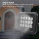 thumbnail image 4 of Dc 12V 15Pcs Ir Infrarrojo Led Array Light Ip65 Visión Nocturna A Prueba De Agua Para Cámara De Seguridad Monstrate AF000399-00, 4 of 5