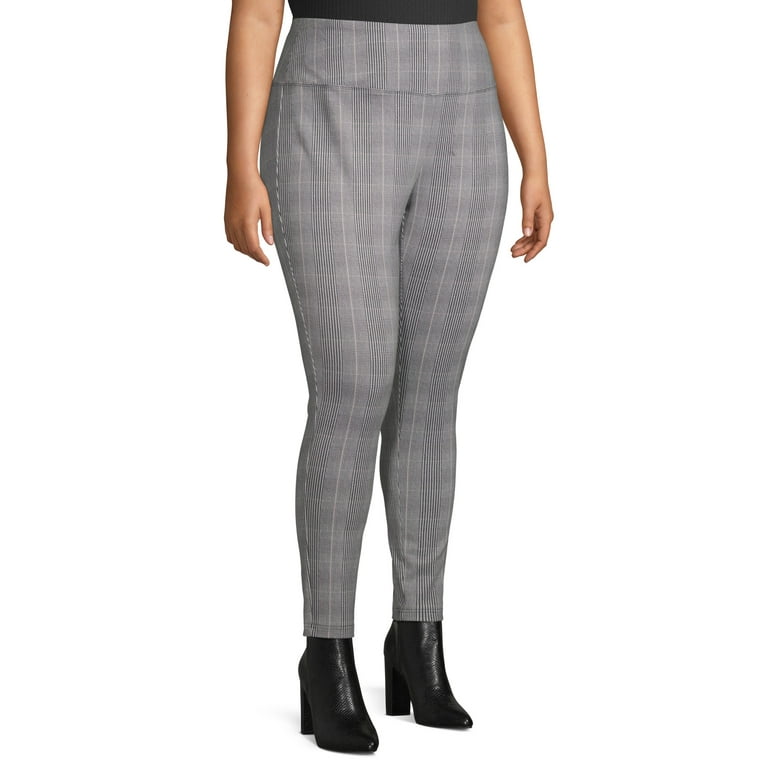 Walmart plaid outlet leggings