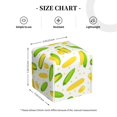 thumbnail image 4 of Fotbe Cartoon Corn Porta Pañuelos Decorativo de Cuero, Caja Cuadrada Moderna para Pañuelos Faciales, Organizador y Dispensador 5x5x5'', 4 of 7