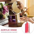 thumbnail image 3 of 5pcs Self-adhesive Acrylic Hinges Universal Piano Hinges Transparent Acrylic Box Adhesive Hinges -Sy, 3 of 5