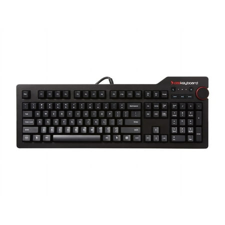 Das Keyboard - 4 ProfessionalÂ  DASK4MKPROSIL Full-size  Wired Mechnical Soft Tactile-Cherry MX Keyboard