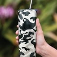 thumbnail image 4 of Green Irish Shamrocks Tumbler with Lid and Straw，St. Patrick''s Vacuum Insulated Tumbler With StrawTumbler, 20 oz Stainless Steel Tumbler, 4 of 6