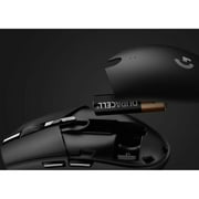 Logitech G305 - Mouse - optical - 6 buttons - wireless - LIGHTSPEED - USB wireless receiver - black
